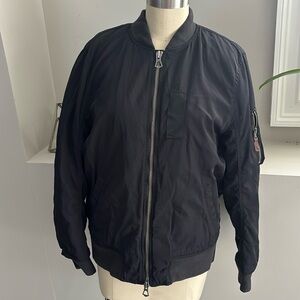 ABERCROMBIE AND FITCH MEN BOMBER JACKET